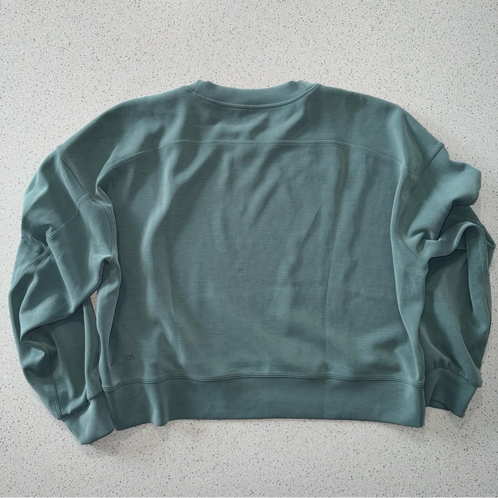Lululemon Perfectly Oversized Cropped Crew *Softstream - Picture 6 of 11